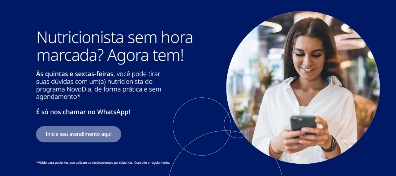Agendar Nutricionista sem hora marcada