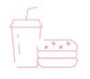 Imagem Refrigerante e fast-foods
